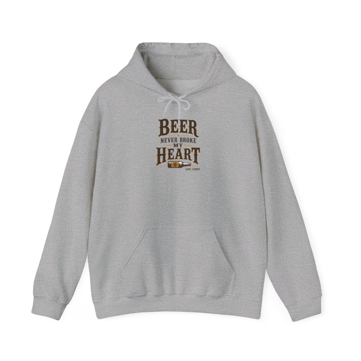 Luke Combs "Beer Never Broke My Heart" Hoodie - alternate angle 2, merchandise