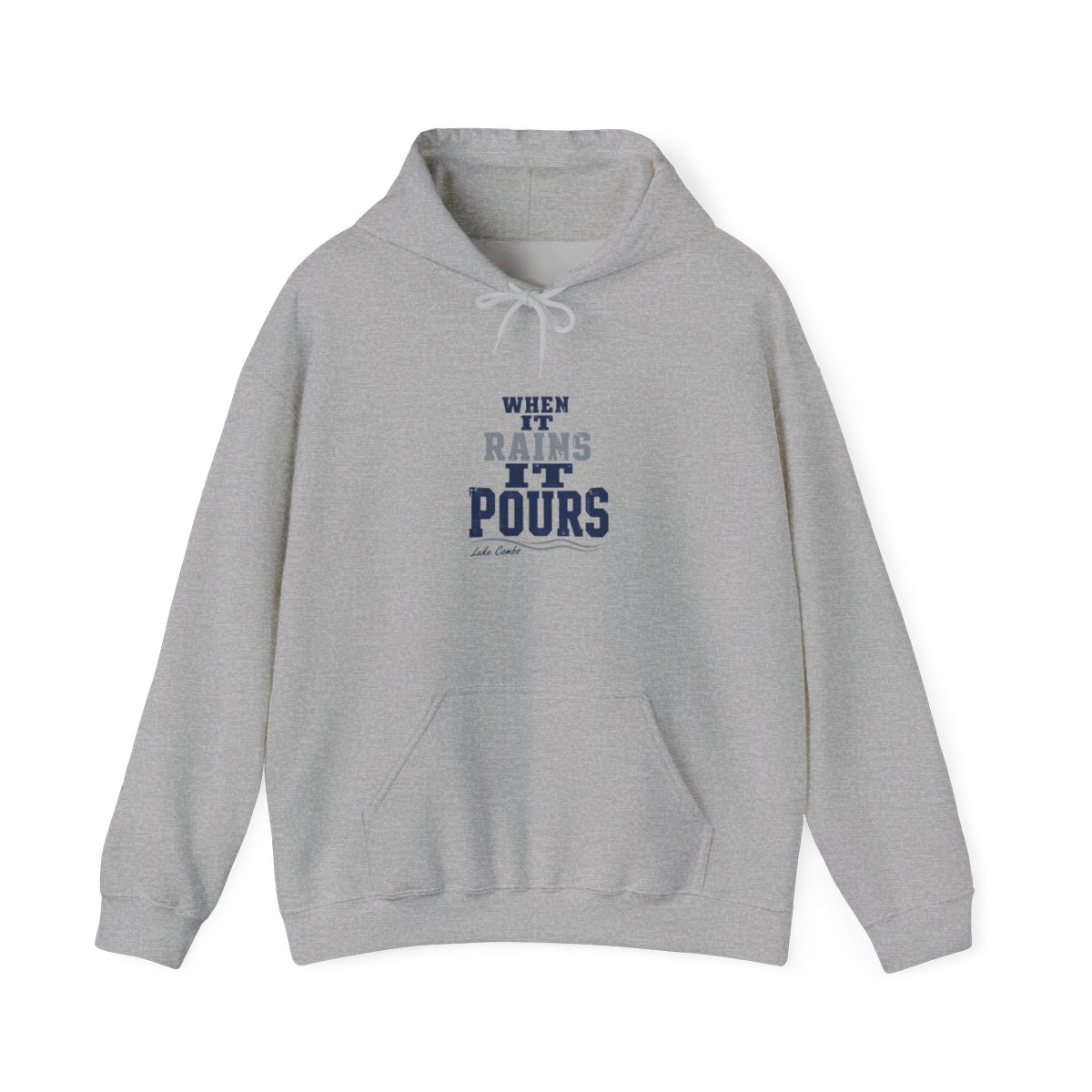Luke Combs "When It Rains It Pours" Hoodie - alternate angle 2, merchandise