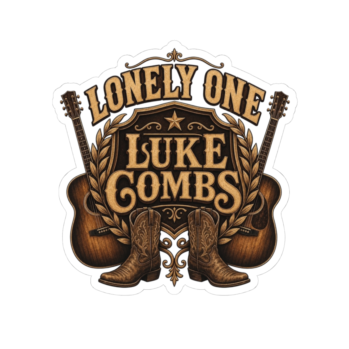 Stickers - Luke Combs accessories collection